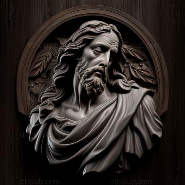 3D model st jesus (STL)